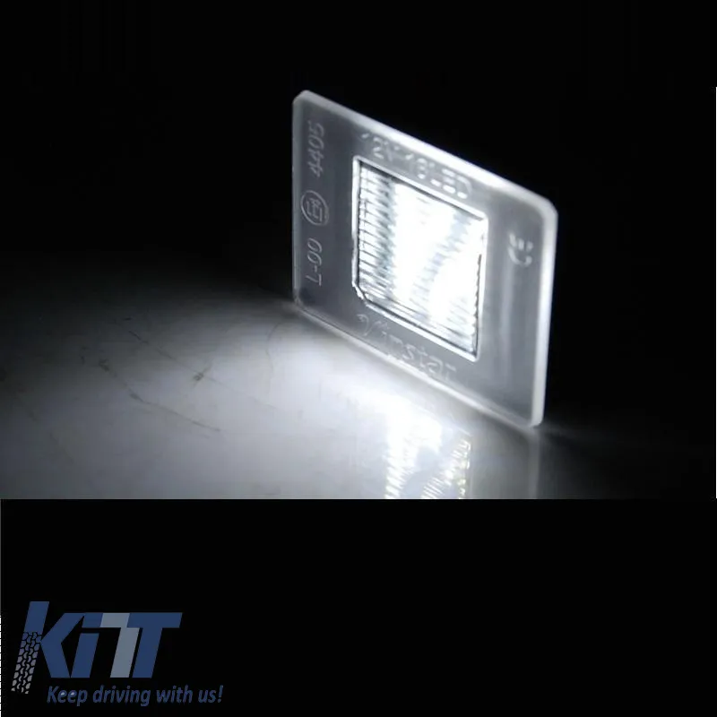 Led License Plate Lights suitable for Mercedes-Benz A-Class W176, SLK R172, GLA X156, GLE W166, GL X166, V-Class Vito W447 2 Pcs
