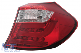 LED Lichtleiste Rückleuchten für BMW 1er E81 E87 2004-08.2007 Rot klar-image-6088670