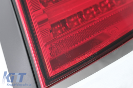 LED Lichtleiste Rückleuchten für BMW 1er E81 E87 2004-08.2007 Rot klar-image-6088677