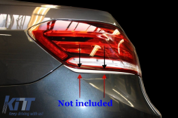 LED Lichtleiste Rückleuchten für Mercedes E W212 09-13 Umwandlung Facelift Look-image-6023236