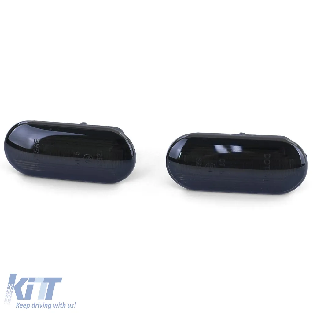 LED lightbar side indicators black for VW Passat 3B 3BG Polo 6N 9N Sharan Vento