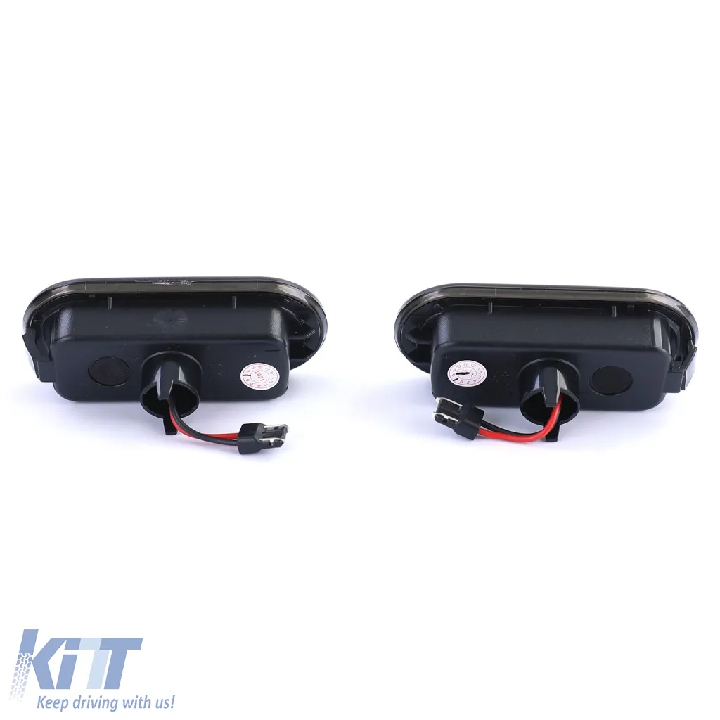 LED lightbar side indicators black for VW Passat 3B 3BG Polo 6N 9N Sharan Vento
