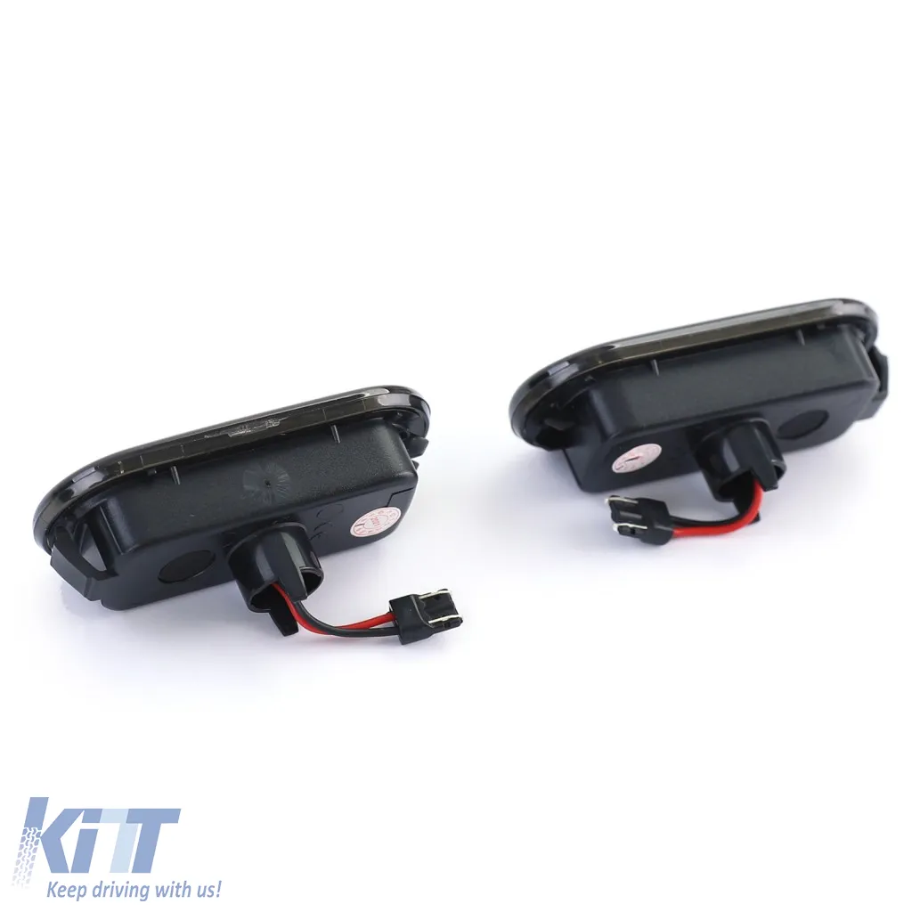 LED lightbar side indicators black for VW Passat 3B 3BG Polo 6N 9N Sharan Vento