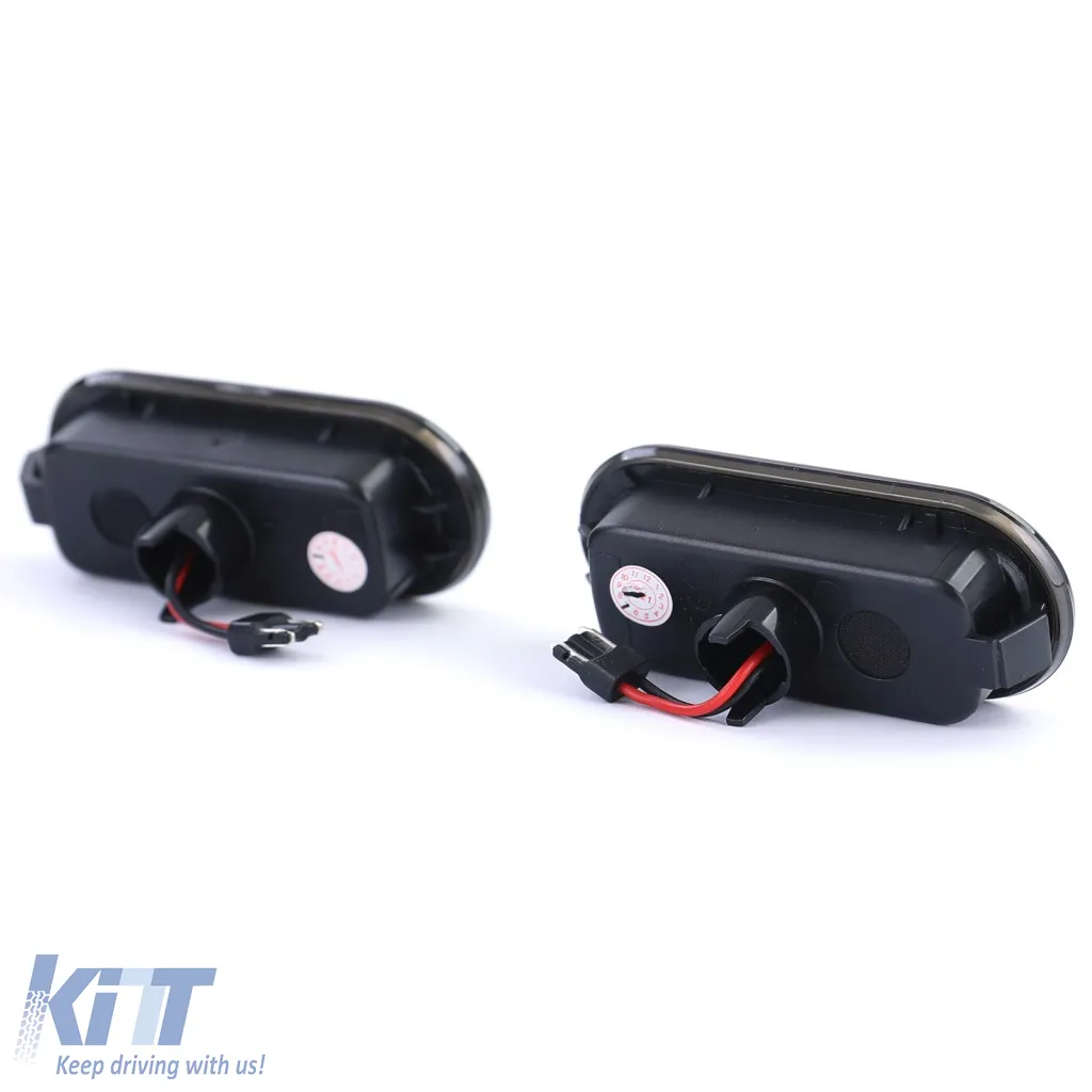 LED lightbar side indicators black for VW Passat 3B 3BG Polo 6N 9N Sharan Vento