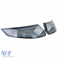 LED lightbar taillights black smoke for Porsche 911 997 coupe cabrio 04-08-image-6257408