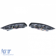 LED lightbar taillights black smoke for Porsche 911 997 coupe cabrio 04-08-image-6257410