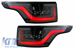LED LightBar Taillights suitable for Rover Range Sport L494 (2013-2017) Facelift Look - TLRRSL494FL