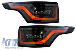 LED LightBar Taillights suitable for Rover Range Sport L494 (2013-2017) Facelift Look-image-6041371