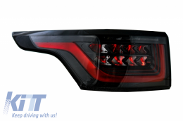 LED LightBar Taillights suitable for Rover Range Sport L494 (2013-2017) Facelift Look-image-6041374