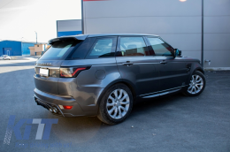 LED LightBar Taillights suitable for Rover Range Sport L494 (2013-2017) Facelift Look-image-6041767