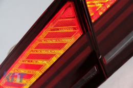 LED Luces Pilotos Cereza Rojo Fumar para Audi A7 4G 2010-2014 barra luz Facelift Look-image-6013396