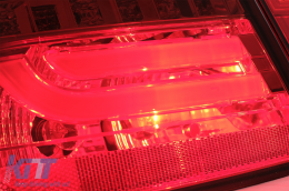 LED Luces traseras para BMW Serie 3 E90 2005-2008 LED Bar luminoso LCI Design rojo Claro-image-6087086