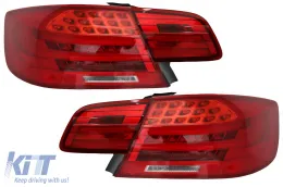 image-2-LED Luces traseras para BMW Serie 3 E92 Coupe Pre LCI 2006-2010 rojo Claro