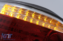 LED Luces traseras Para BMW Serie 5 E60 04.2003-03.2007 rojo Claro LCI Facelift Look-image-6091630