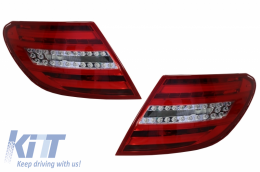 LED Luces traseras para Mercedes Clase C W204 2007-2012 Facelift Look-image-44603