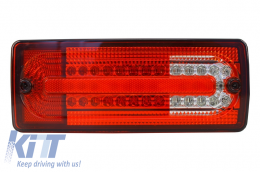 LED Luces traseras Para Mercedes Clase G W463 1989-2015 rojo Claro-image-6020992