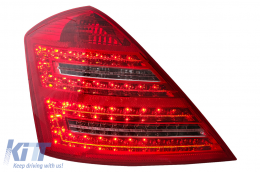 LED Luces traseras para Mercedes Clase S W221 2005-2009 rojo blanco-image-6088082