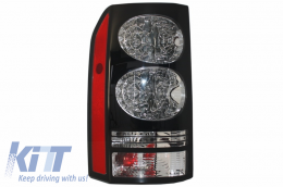 LED Luces traseras para Rover Discovery 3 y 4 04-16 Negro Conversión a Facelift Look-image-6026173