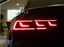 LED Luces traseras para VW Passat B8 3G 15-19 Limo Dinámica Torneado Luces B8.5 Look-image-6089634