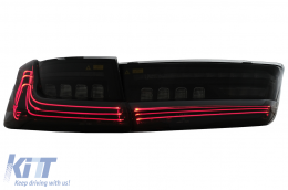 LED Luci Fanali posteriori per BMW Serie 3 G20 Berlina 2018-2022 Nero Laser Look Dynamic-image-6111401