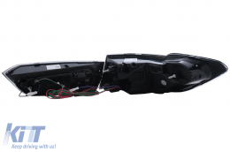LED Luci Fanali posteriori per BMW Serie 3 G20 Berlina 2018-2022 Nero Laser Look Dynamic-image-6111412