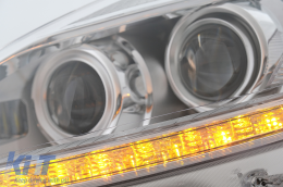 LED Фарове подходящи за Mercedes S-Class W221 (2005-2009) Facelift Look LHD-image-6074995