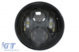 image-21-
LED motorkerékpár Első lámpa Honda CB250 CB400 CB500 CB1300 / Hornet 250 / Hornet 600 Hornet 900 / VTR250 VTEC400 modellekhez, 75W 7 colos IP67 H4