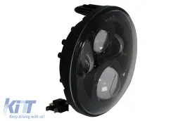 LED motorkerékpár fényszóró Honda CB250 CB400 CB500 CB1300 / Hornet 250 / Hornet 600 / Hornet 900 / VTR250 / VTEC400 modellekhez, 75W 7 colos IP67 H4-image-6080580