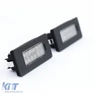 LED-Nummernschildbeleuchtung Weiß 6000K geeignet für Audi Q2 Q5 A5 ab 2016-image-6191314