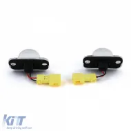 LED-Nummernschildbeleuchtung Weiß 6000K geeignet für Seat Toledo 1 1L 91-99-image-6203027
