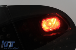 LED Rückleuchten Dynamisch Erweiterung Auspuff Catback für VW Golf 5 04-07 R32 Look-image-6070081
