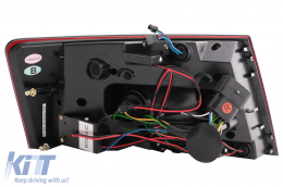 LED Rückleuchten für Audi A6 C6 4F Limousine 04.2004-2008 Rot Rauch 7PIN-image-6089402