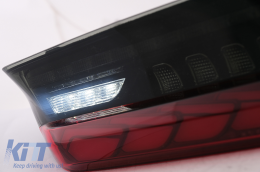 LED Rückleuchten für BMW 3er G20 G28 M3 G80 18-22 Roter Rauch Dynamischem Blinken-image-6096551