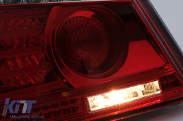 LED Rückleuchten für BMW 5er E60 04.2003-03.2007 rot Klar LCI Facelift Look-image-6091623