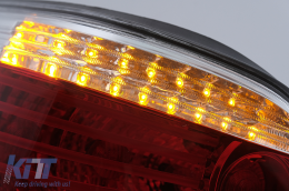 LED Rückleuchten für BMW 5er E60 04.2003-03.2007 rot Klar LCI Facelift Look-image-6091630