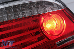 LED Rückleuchten für BMW 5er E60 04.2003-03.2007 rot Klar LCI Facelift Look-image-65801