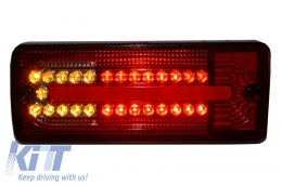 LED Rückleuchten für Mercedes G-Klasse W463 1989-2015 Rot klar-image-6020997
