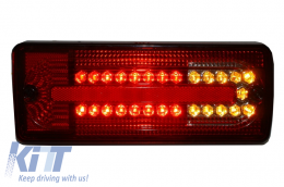 LED Rückleuchten für Mercedes G-Klasse W463 1989-2015 Rot klar-image-6020998