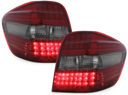 LED Rückleuchten für Mercedes M-Klasse W164 2005-2008 Red Smoke-image-5986797