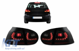 LED Rückleuchten für VW Golf V 2003-2009 Nebelscheinwerfer Schwarz / Rauch-image-6045508