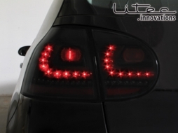LED Rückleuchten für VW Golf V 2003-2009 Nebelscheinwerfer Schwarz / Rauch-image-64961