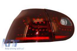 LED Rückleuchten für VW Golf V 5 04-09 LHD Kirschrot Urban Style-image-6021602