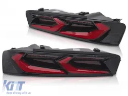 image-71-LED-RÜCKLEUCHTEN ROT SCHWARZ geeignet für CHEVROLET CAMARO 16-18