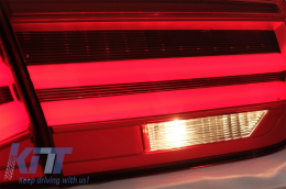 LED Rückleuchten Umbau auf LCI Look für BMW 3 F30 Pre LCI LCI 11-19 Red Klar-image-6024713