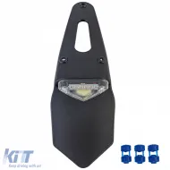 LED-Rücklicht-Halterung für Motorräder, geeignet für Enduro Cross Sumo E-mark-image-6258602