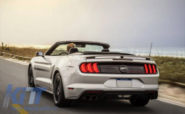 LED Rücklichter für Ford Mustang VI S550 15-19 Rote Dynamic Abbiegelichter-image-6047673