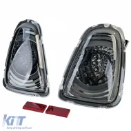 LED-Rücklichter mit speziellem Design in schwarzem Rauch, geeignet für Mini One Cooper R56 2010-2014-image-6207755