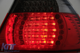 LED Rücklichter Rückleuchten für BMW 3er E46 Coupé 2D 98-03 Rot Schwarz-image-6073296