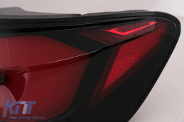 LED Rücklichter Rückleuchten für BMW 5er F10 Rot Schwarz Dynamisches Blinker LCI G30 Design-image-6098211