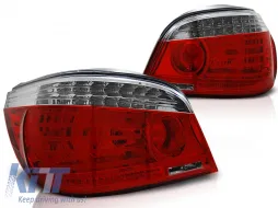 image-78-LED-RÜCKLICHTER ROT WEISS geeignet für BMW E60 07.03-07